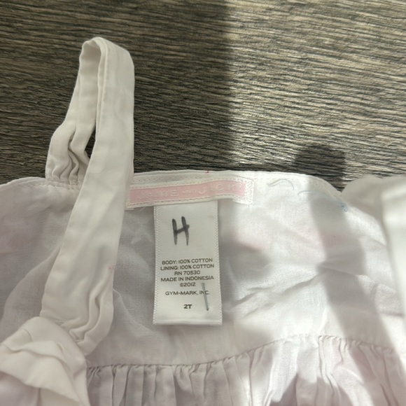 • Janie and Jack • Girls Poolside flamingo Dress
White and Pink 2T - Picture 3 of 3